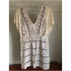 Lace cocktail dress